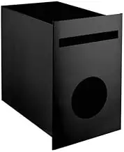 Sandleford Matilda Letterbox, Black