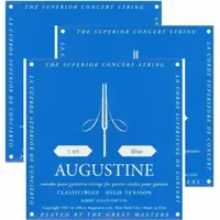 在飛比找蝦皮購物優惠-☆時光音樂★Augustine（藍）古典弦 高張力 尼龍弦