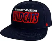 Official Collegiate Adjustable Snapback Flat Brimmed 6 Panel Hat - Gradient Team Collection