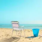 Portable High Back Beach Chair with Armrests – Foldable Camping Chair