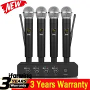 KA-4 UHF Professional Wireless Microphone System Cordless with Four Wireless Mic
