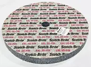 1 Each 3M Scotch-Brite 10" x 1" x 1" 2S Fine EXL Unitized Wheel