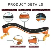 Violin Shoulder Rest Folding Adjustable 3/4-4/4 1/4-1/2 Professional Violin Part
