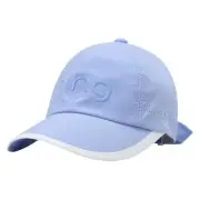 Genuine PING Womens Perforated Back Ribbon Wide Brim Ball Cap Hat