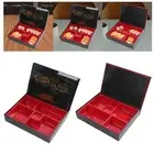 Japanese Bento Box Red and Black Japanese Sushi Tray Lunch Bento Box for Home