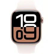 Apple Watch Series 10 42mm Rose Gold Aluminium Case GPS Sport Band (M/L) (Light Blush)