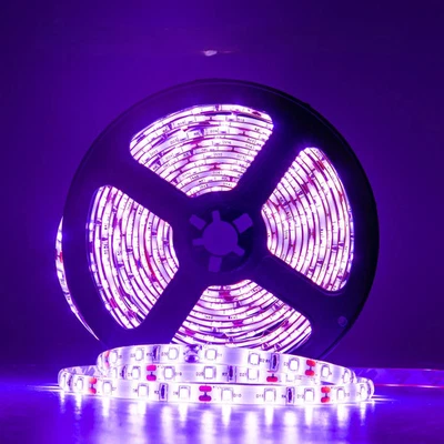 Kurt Adler UV LED Strip Light Black Light AD3100 Luminosity