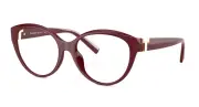 Tiffany & Co. Reading Glasses TF 2255-U 8389 54-17 Burgundy &Gold Frames Readers