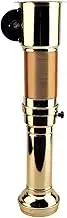 Fenteer Adjustable BBQ Exhaust Pipe Stainless Steel for Commercial Use 0.7-2.2M, Gold