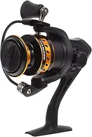 BIUDECO 1pc Lightweight Fishing Reel Ergonomic Handle Fishing Accessory for Outdoor Use Professional Fish Wheel for Easy Handling and Performance