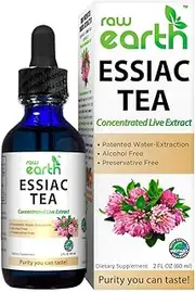 ESSIAC Tea Extract - Organic Ingredients - Alcohol Free - Citric Acid Free - Prized Nurse Caisse 8 Herb Blend - Concentrated - Gallbladder Cleanse - Kidney Cleanse - 60 Servings