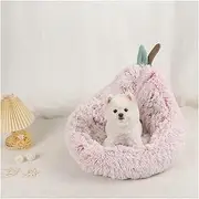 Dog Kennel Medium Bed Small Beds for Dogs Washable Accessories & Furniture Accessory Large Puppy Warm Pet Basket Plush Cats Sofa(50cm)
