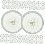 200Pcs Non Woven Eye Pads Cucumber Print Hydrating Eye Masks for Skincare Travel Friendly Eye Care Patches for Dark Circles and Refreshing Eye Treatment