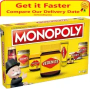 NEW Monopoly Vegemite Australia Edition Strategy Board Game Factory Sealed