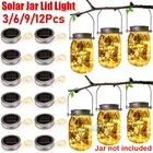 2m Cadena De Luces Solares 20 LED Tira Luz Solar String Light Jardin Navidad