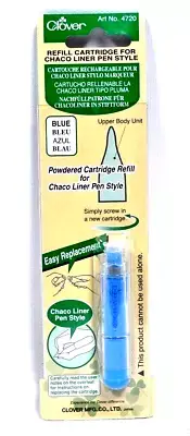 Clover Refill Pen Style Chaco Liner, Blue