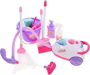 Toddmomy 1Set Pretend Play Cleaning Vacuum Cleaner Kit Housekeeping Tools for Boys Safe Fun Role Play Equipment
