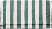 Kathmandu Microfibre Extra Large Compact Lightweight Quick Drying Soft Towel Unisex Silver Grey/Dark Spruce Stripe XL
