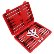 46pc Harmonic Balancer Kit Gear Puller Set Steering Wheel Crankshaft Auto Tools