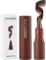 2 in 1 Lip Liner & Lipstick Matte Lip Tint Stain Makeup Stain Velvety Crayon Pencil Lip Pen Tip Marker 24 Hour Long Lasting Waterproof for Women Makeup Gift,Highly Pigmented Color (06#Coffee, M)