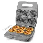 Multi Mini Waffle Maker Machine, Bake 6 x 3 Inch Mini Waffle Maker (Graphite)