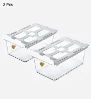 Joybos® Hidden Self- adhesive Under Desk Storage Drawer 2 pcs