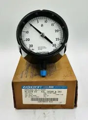 Ashcroft 45-1279-SS-02L-30IMV-30# 0-30PSI 4-1/2" Duraguage