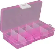 Clear Storage Box 10 Compartment With Sealing Lid Container For Case