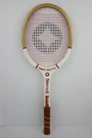 Spalding Tracy Austin Junior Wood Tennis Racket - 4 in, Strung, New Old Stock
