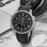 在飛比找露天拍賣優惠-手錶【電池用10年】卡西歐手表男士大表盤商務男表AMW-88