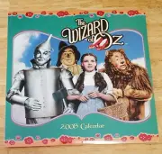 WIZARD OF OZ 2008 CALENDAR - STILL SEALED - FREE SHIPPING