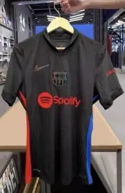 Barcelona 2024-25 Away Kit With Champions League Badge