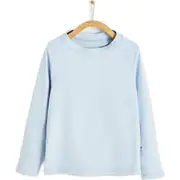 Babycottons BEACH Long Sleeve Rashguard in Light Blue at Nordstrom, Size 18-24M