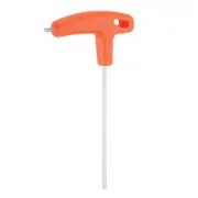 T-Handle Hex Key Wrench 3mm CR-V T-Key Inner Hexagon Spanner, Orange