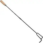 Generisch Poquer of Chimney - Poquer Fire Outdoors | Poquer de Fuego de Camping - Fire Pit Poker for Outdoor Camping, Poker Tools for 33 Inch Fireplace, Fire Poker with Mang