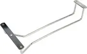 Steel Wire Stemware Rack for Glass Suspension and Single Row Adjustability