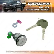 Superspares Door Lock Barrel Key for Nissan Navara D22 04/1997-10/2001