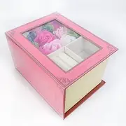 Q-FLA Bath Salt, Pink, 4.7 x 6.3 x 3.5 inches (12 x 16 x 9 cm)