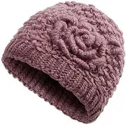 [rockible] Knitted Hat Cold Protection Autumn Winter Knit Beanie Hat for Running Climbing