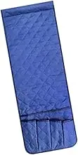Sofa Armrest Organizer with 5 Pockets Non Slip TV Controller Holder for recliner Couch for Journal Sundries Living Room Home, Blue