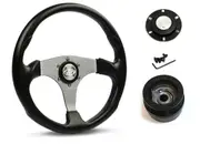 SAAS Steering Wheel SW515T-R & boss for Daihatsu Feroza 1987-1994
