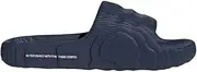 [adidas] Adilette 22 Slides Men's, Dark Blue/White/Dark Blue, 4