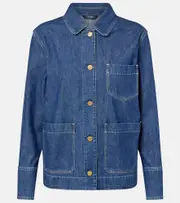 ['S Max Mara] 'S Max Mara Denim overshirt UK 10 blue
