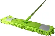 Leona Co Microfiber Hardwood Floor Mop Flat Mops for Wet or Dry Laminate Tile Floor Cleaning Wet Mop with Durable Extended Handle