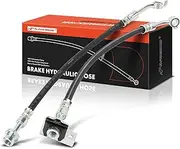 A-Premium Rear Driver and Passenger Side Brake Hydraulic Hose Compatible with Select Kia and Hyundai Models - Niro 2017-2022, Ioniq 2017-2022 - Replace# 58738G2300 (Pack of 2)