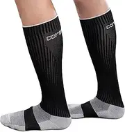 CORE-SPORT CoreSport Athletic Performance Compression Socks - 15-20mmHg Mild Graduated Compression