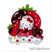 5 qty Planar Resin Flatback Hair Bow Center 1188240 White Kitty