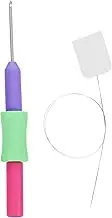 Homoyoyo 1 Set Adjustable Punch Needle Tool for DIY Crafting Adjustable Settings for for Beginners Needlework Projects Embroidery Pen for Creative Designs