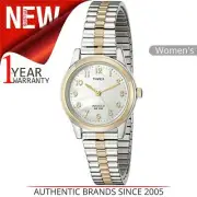 Timex Ladies Classic Quartz Two-Tone Stainless Steel Bracelet Watch T2M828