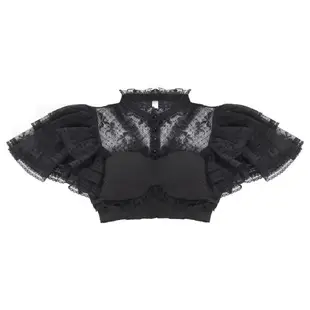 原創設計lolita蕾絲襯衫搭配胸墊